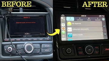 AUDI R8 INFOTAINMENT UPGRADE: WIRELESS CARPLAY!
