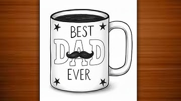 How To Draw A Cute Father