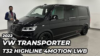 2022 Volkswagen Transporter 2.0TDI T32 Highline 4Motion LWB (VAT Q) (Bespoke)