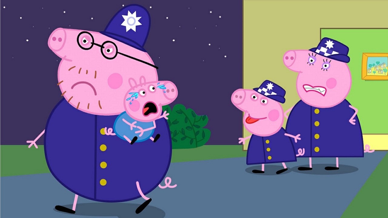 Peppa Police! George Is Not a Naughty Baby | Peppa Pig Funny Animation