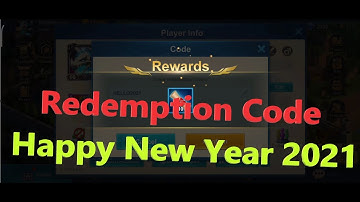 Idle Legend | Redeem Code | Redemption Code | Happy New Year 2021 | Trinh Nguyen