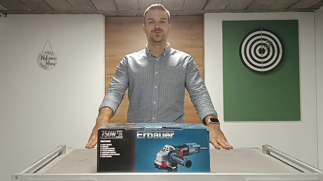 Avis Consommateur : Meuleuse d'angle Erbauer ERB979GRD 750W ø125 mm | Castorama