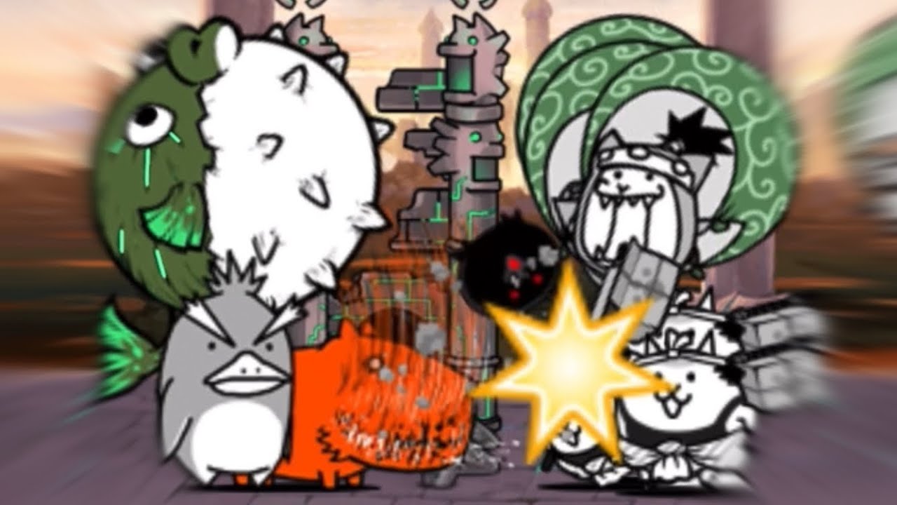 落とされた欲と垢 無課金2枠ノーアイテム速攻【にゃんこ大戦争】 - YouTube