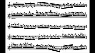 Paganini, Niccolò Moto Perpetuo op.11 solo violin (+piano)