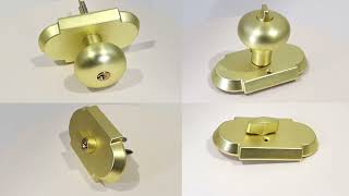 Keyed Entry Door Knob Upgrade Modern Entry Door Hardware Seny