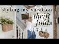 Join me thrifting on vacation and see how i style my finds