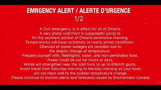 EAS Scenario: Abnormal Weather #easscenario