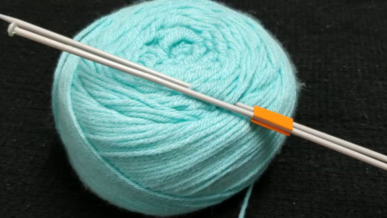 Простой узор для вязания в один ряд для каймы и других проектов