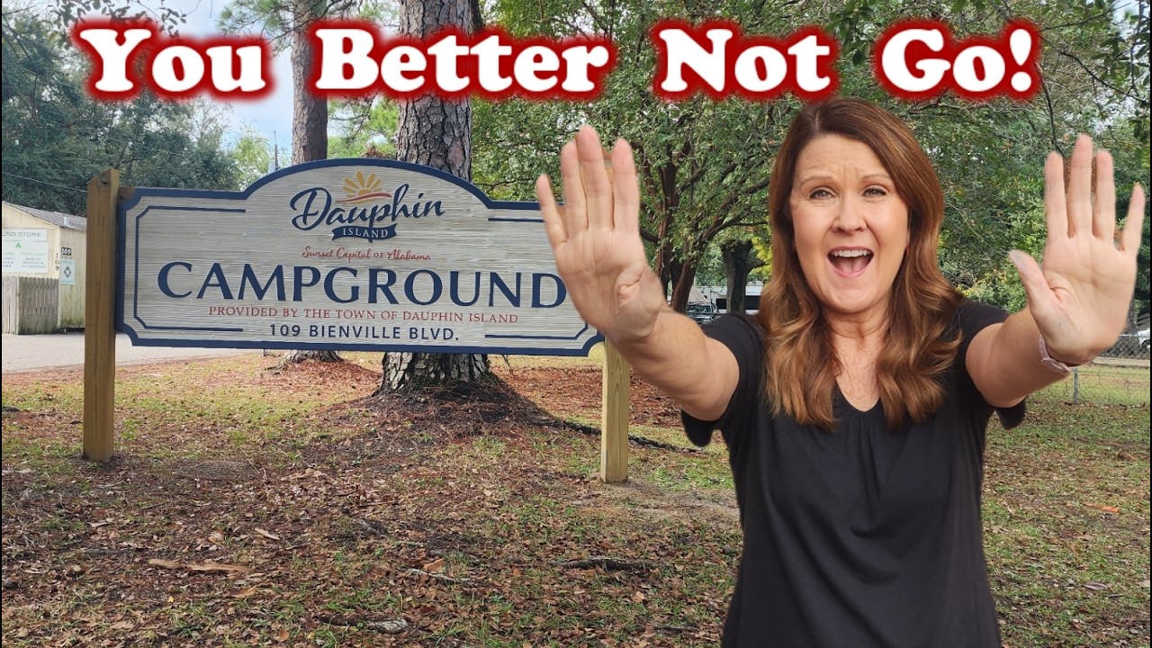 Dauphin Island Campground - YouTube