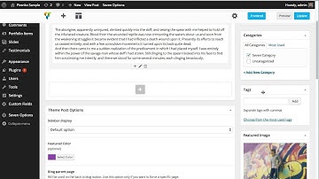 Seven Blog - Blog Management