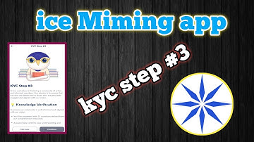 ice kyc step 3 full guide 🔥|| ice network || 🔥 ice k kyc step 3 kese karen!!