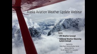 Alaska Aviation Weather Update Webinar screenshot 4