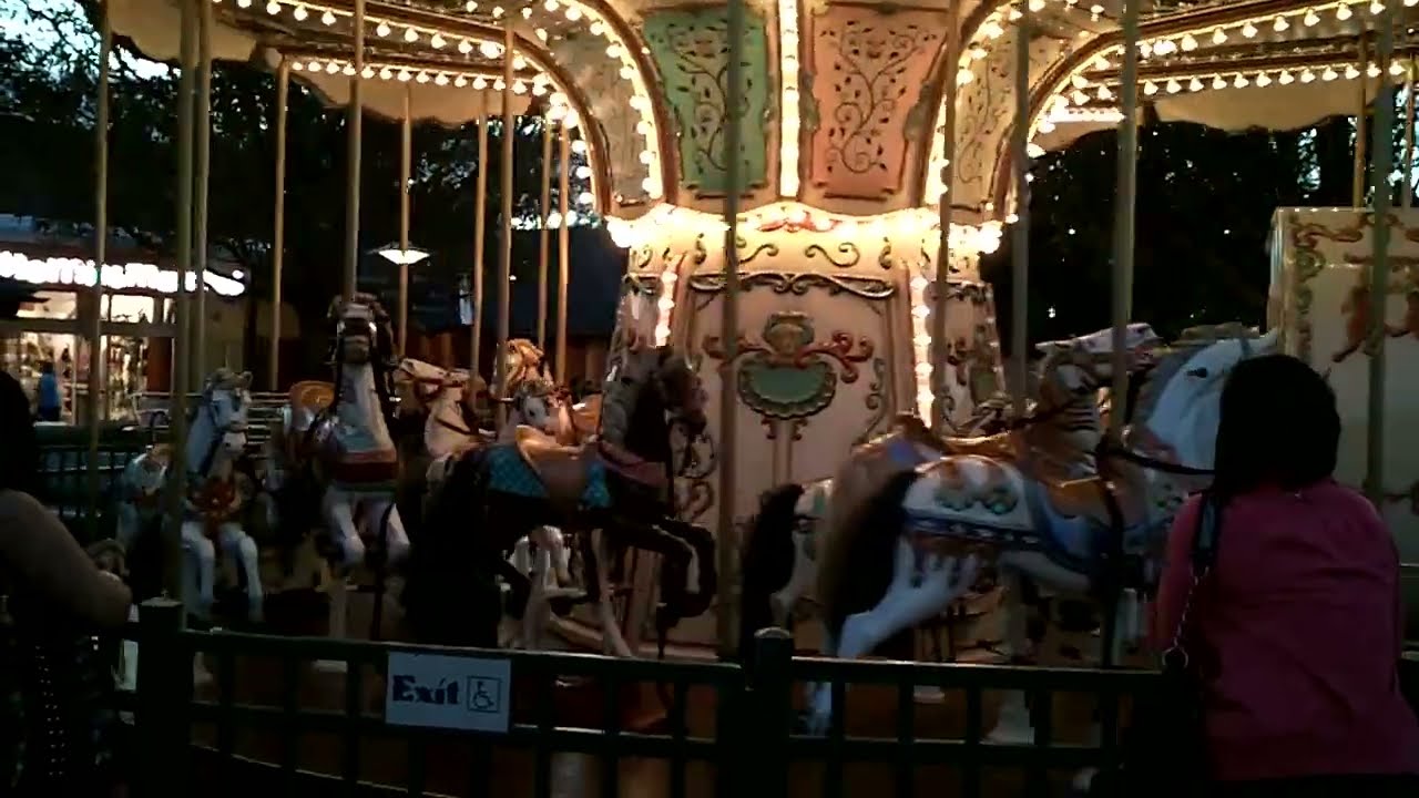 The marketplace carousel at downtown Disney springs in Disney world