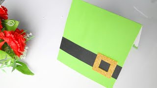 Handmade St.Patrick's Day Pop Up Card / DIY Saint Partick's Day Card