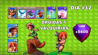 ATAQUES EN LIGA LEYENDA CON DRUIDAS Y VALQUIRIAS DÍA 12 +307
