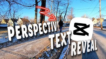 CapCut PC Tutorial: Create a Stunning Perspective Text Reveal Effect (Pro Version Edit)