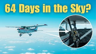 ✅ The Most Insane Flight in History – 64 Days Without Touching the Ground.