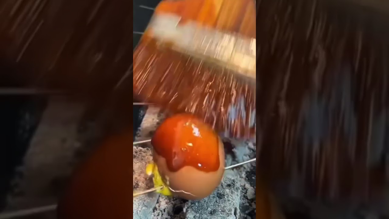 🤤 How to STAB and GRILL EGGS 🥚 