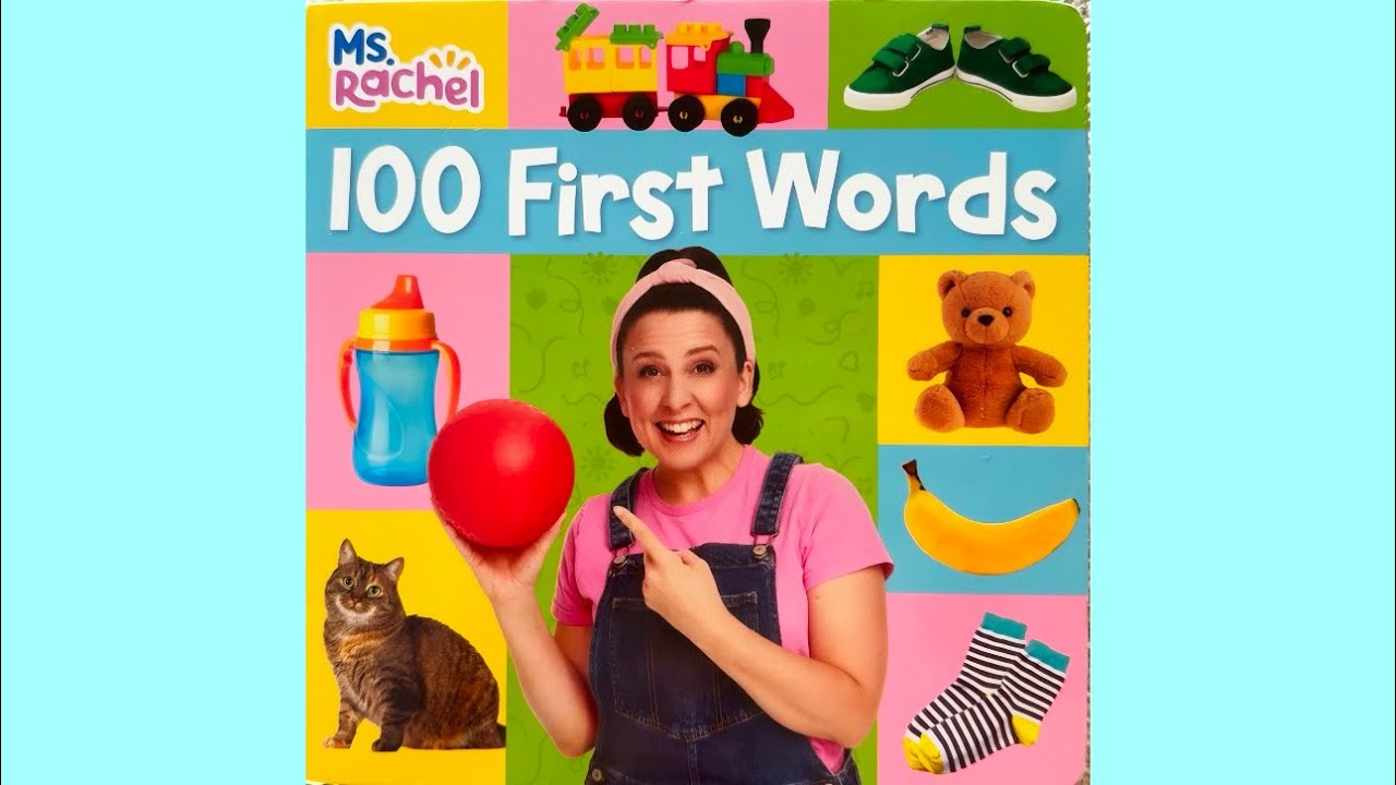 Ms Rachel’s 100 first words | Educational read aloud book | Get your ...