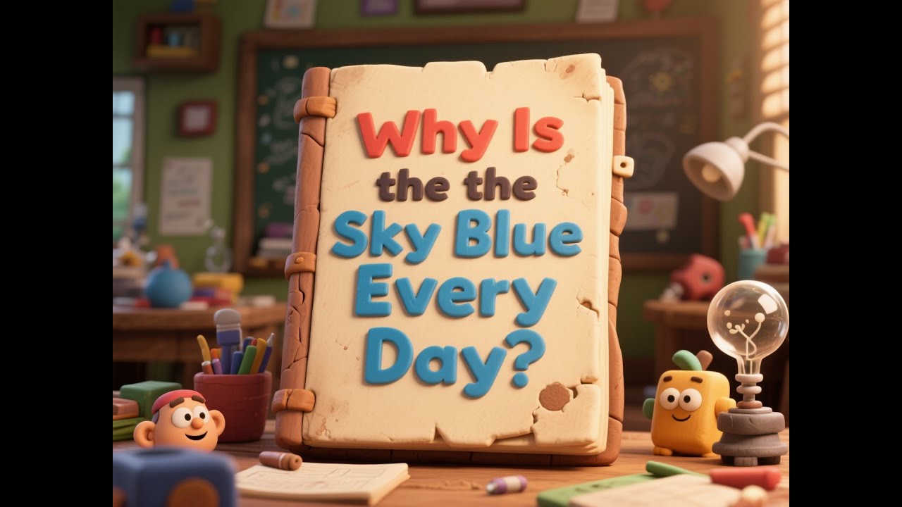 Why Is the Sky Blue Every Day? | Fun Science Facts for Kids | Sky Blue | Science | Kids Learning
