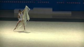 20150802-04 全国青少年艺术体操锦标赛 青年B 楊曉嵐 紗巾 @滄州