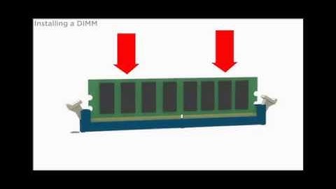 Installing a DIMM - Sun Server X4-2