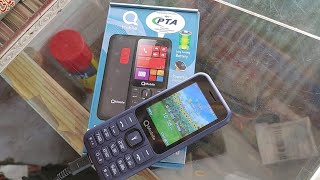 Qmobile E400 Pro RS.2999 1400mAh long lasting battery | Unboxing And Review