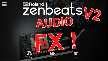 Zenbeats Lesson 11 - Applying Audio Effects!