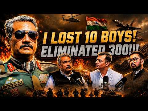 Best Podcast on Army, Leadership, Chinar Corps, LoC, PoK, J&K, Geopolitics ft Lt Gen DP Pandey