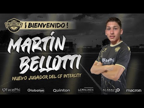 Martín Bellotti: Nuevo Jugador del CF Intercity - Entrevista Presentación