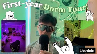 bowdoin college dorm tour vlog 2025 | freshman year