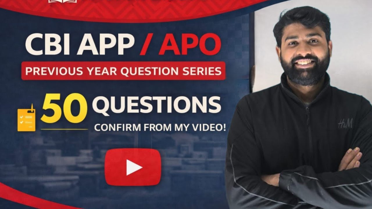 CBI APP| PYQ- PREVIOUS YEAR QUESTION| 10 questions confirmed from this video | RAGHAVBRIEFS 