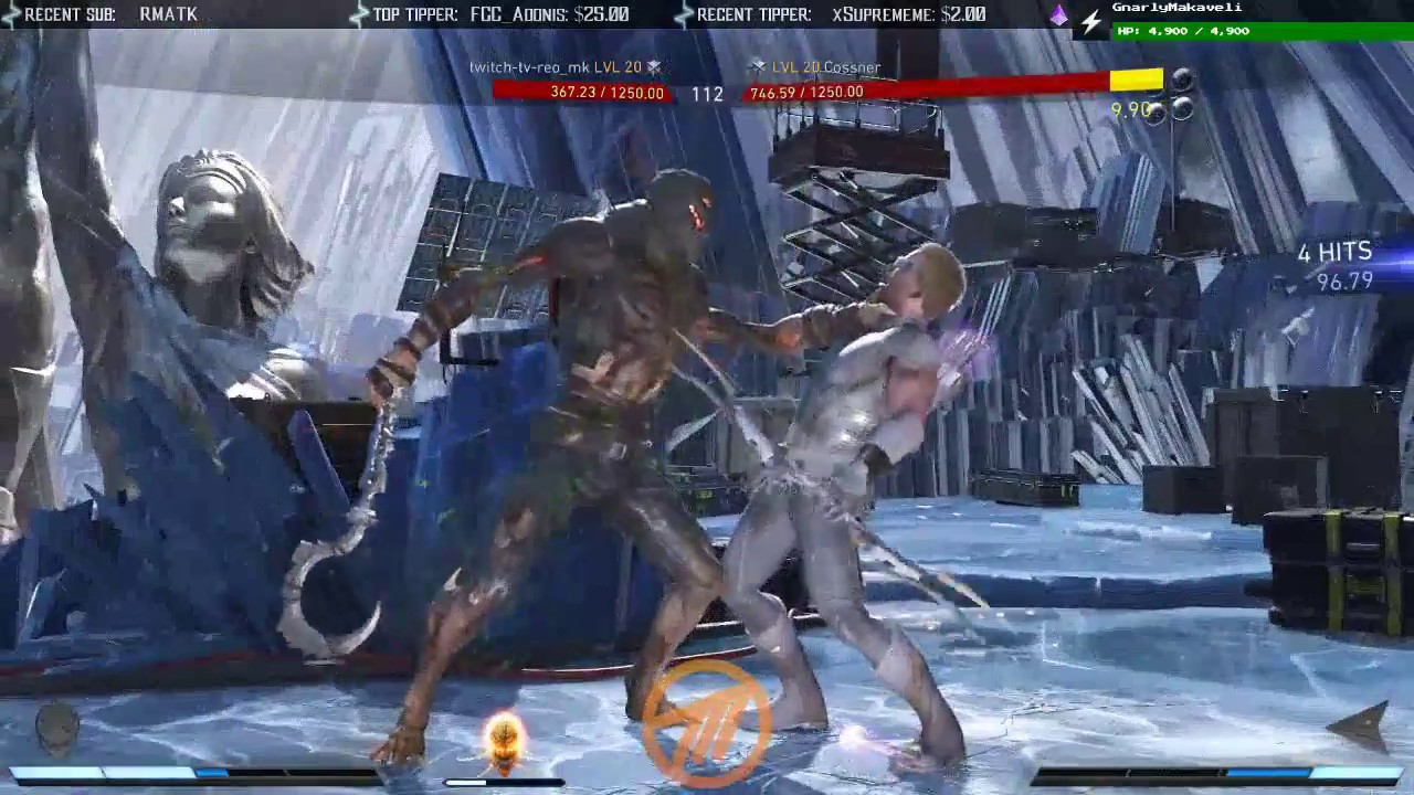 Injustice 2 - REO (Scarcrow) VS  Cossner (Green Arrow) Online Matches