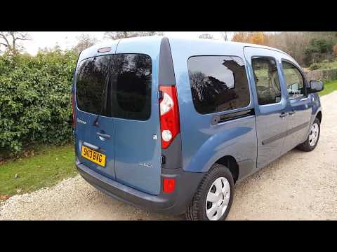 SOLD: Renault Kangoo ZE 5-seater 100% electric crew van