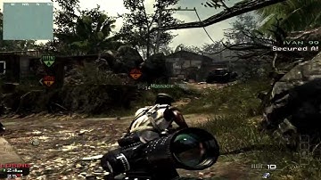 MW3 Throwing Knife Across Map!