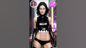 Matrix Reloaded: 2003 vs NOW! Transformation! 🌟 #Matrix #KeanuReeves #CarrieAnneMoss #MonicaBellucci