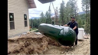 How to Install an Underground Propane Tank (in under 3 mins.)