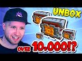 Getting a full crystal 5 set in trove  unboxing over 10000 gearcrafter boxes