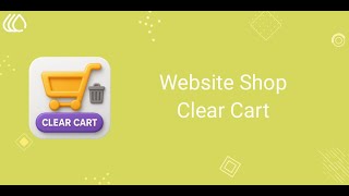 Odoo Website Shop Clear Cart || INKERP screenshot 5