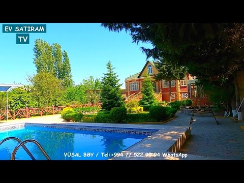 20 SOTDA BAĞLII BAXÇALI EV SATILIR NOVXANIDA/Недвижимость в Баку / EV SATIRAM TV