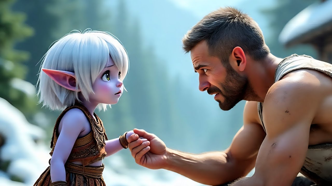 «Ты продашь меня, как папа?» — спросила крошечная инопланетная девочка, и человек разрыдался