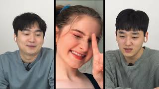 Koreans react to TikTok Prom Dress Challenge for the First Time