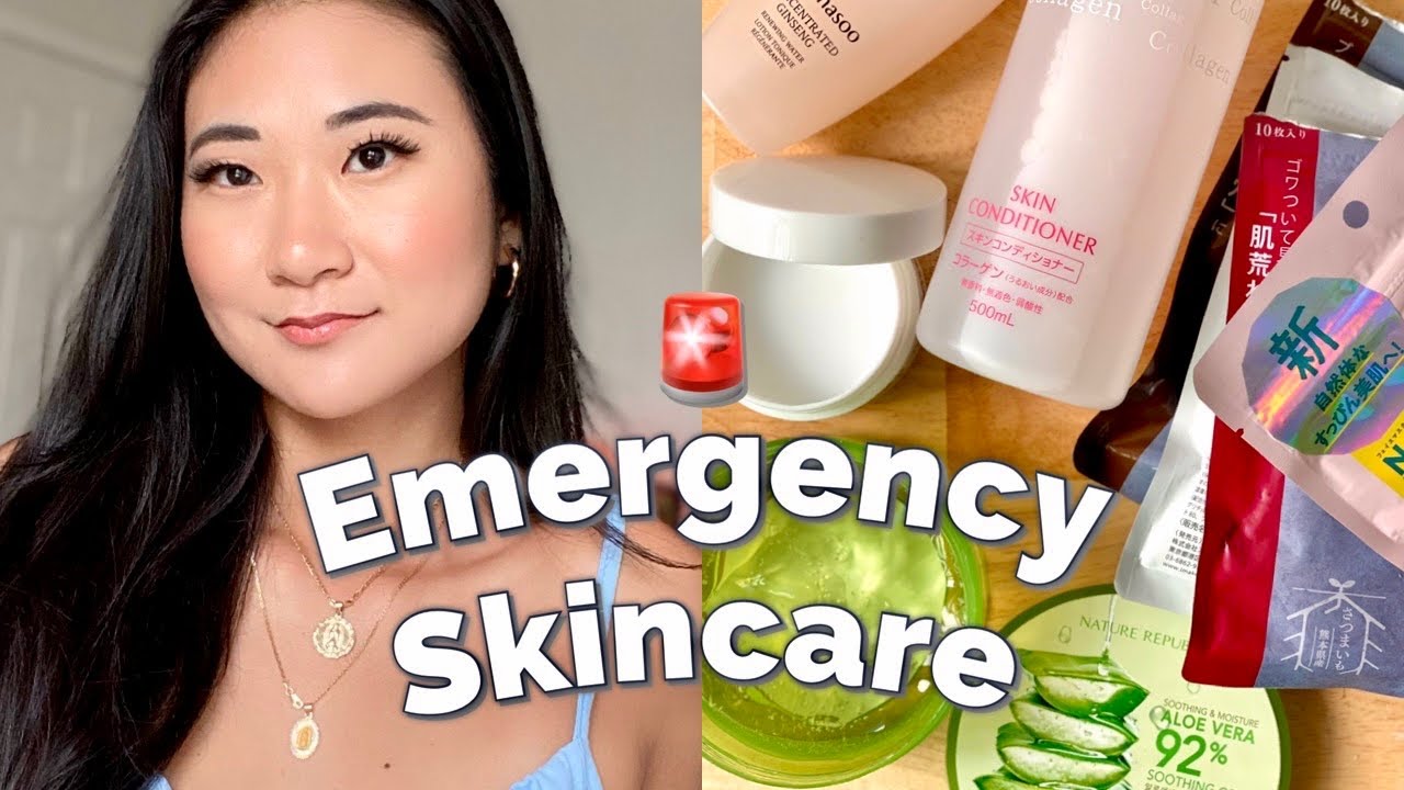 🚨 MY EMERGENCY SKINCARE ROUTINE Easy Effective steps YouTube