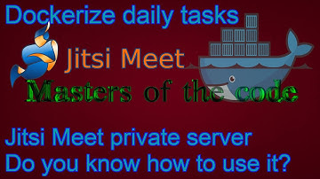 Do you know how to install and configure your own private Jitsi Meet video conferencing server?