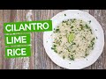 Cilantro Lime Rice with Avocado Oil