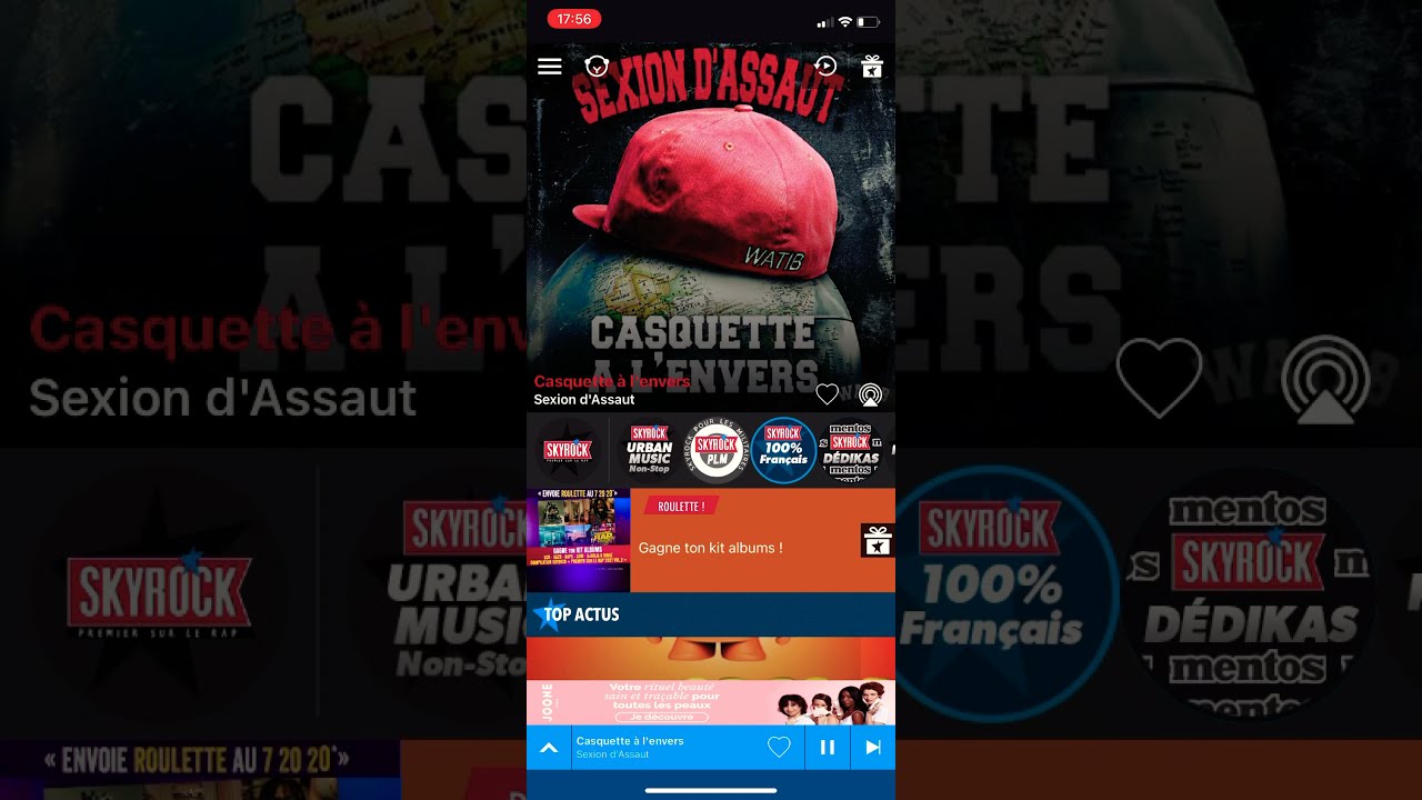 Sexion D Assaut Casquette à L Envers Paroles