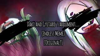 Daki And Gyutaros Argument Endless Meme Gacha Club Meme Knydemon Slayer Original Idea?