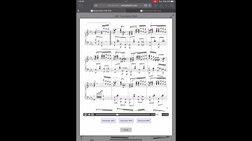 ABC Transcription Tools - "Ragtime Nightingale" -  PDF to MusicXML + ABC Tools MusicXML to ABC