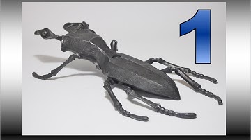 Blacksmithing - Forging the beetles episode 1