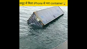 सम द र म म ल Iphone स भर Container Shorts Facts Ytshorts HarRDYSiD 